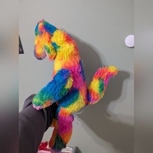 Build-A-Bear Rainbow Plush Dinosaur 2000s